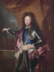 Porträt von Philippe II (1674-1723) Herzog von Chartres als Junge